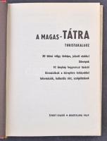 Tátra, Magas Tátra - 69 db modern városképes lap és A Magas Tátra turistakalauz 1. kiadása / 69 mode...