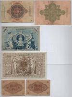 Német Birodalom / Weimar Köztársaság 1908-1920. 9db-os bankjegy tétel T:III,III-
German Empire / We...