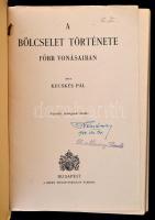 Kecskés Pál: A bölcselet története főbb vonásaiban. Bp., 1943, Szent István Társulat. Második, átdol...