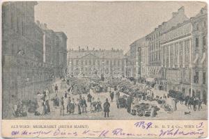 Vienna, Alt Wien; Mehlmarkt (Neuer Markt) (worn egdes)