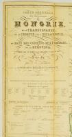 Carte générale des Postes du Royaume de Hongrie y compris la Transylvanie, L'Esclavonie, La Cro...