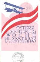 1923 Austrian Gliding week advertising