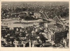 Dresden - 6 pre-1945 postcards with "Wehrmachtheim Kommandantur Briefmarke" stamps on the ...