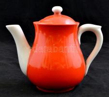 Zsolnay retro teás készlet süteményes tányérokkal (12db), néhányon lepattanással