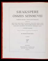 Shakespeare (Shakspere, (William): -- összes színművei. Sajtó alá rendezte, az életrajzot és tanulmá...
