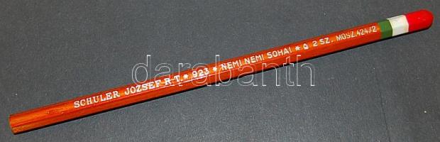 Irredenta fekete grafitceruza "NEM! NEM! SOHA!"
