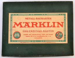 2 db Märklin és 2 db Meccano játék szett, eredeti dobozaikban, hiányosak