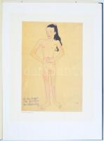 Oskar Kokoschka. Graz, 1989, Akademische Druck- und Verlagsanstalt (Faksimile der Moderne 7.). Hason...