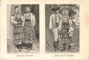 Liptóoszada, Oszada, Liptovská Osada; oszadai népviselet, folklór / Greetings from Korytnica! Osada folklore, traditional costumes (Rb)
