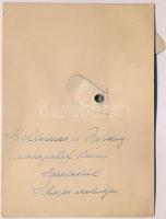 1959 Boldog Újévet! malacos mechanikus lap / New Year greeting mechanical card with pig (non PC) (EK...