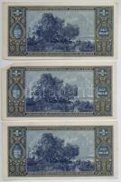 1945. 1.000.000P (26x) közte 3db közeli sorszám T:II,III,III-