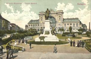 Budapest VII. Központi pályaudvar, Baross szobor (EB)