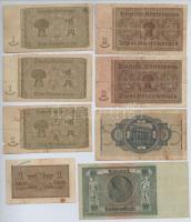 Németország / Weimari Köztársaság 1929. 10M  + Német Harmadik Birodalom 1937. 1M (3x) + 2M (2x) + Né...