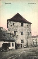 Kolozsvár, Cluj; Bethlen bástya, elemi népiskola és óvoda / bastion tower, school and kindergarten