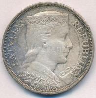 Lettország 1931. 5L Ag T:2,2- patina
Latvia 1931. 5 Lati Ag C:XF,VF patina
Krause KM#9