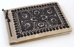 1958 Budapest, a 62. Országos Mezőgazdasági kiállítás és vásár, fotóalbum 50 db vintage fényképpel, ...