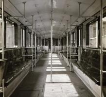 cca 1965 Metrókocsik a GANZ gyár udvarán, 5 db vintage negatív Kotnyek Antal (1921-1990) fotóriporte...