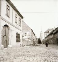 cca 1953 Budapest, a budai várban készült 13 db vintage negatív Kotnyek Antal (1921-1990) fotóriport...