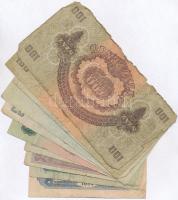 1944. 1P-100P (10x) "A Vörös Hadsereg Parancsnoksága" T:III,III-