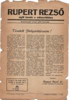 1947 Polgári Demokrata Párt röplapja