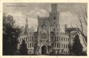 Hluboká nad Vltavou (Schloss Frauenberg bei Budweis) / Zamek / castle (EK)