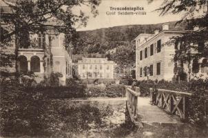 Trencsénteplic-fürdő, Bad Trencianske Teplice; Gróf Seldern villák / villas