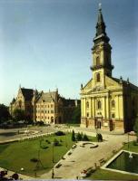 1977 Kecskeméti városképek, épületfotók, 21 db szabadon felhasználható, professzionális minőségű neg...