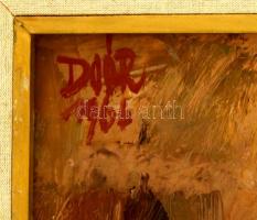 Doór Ferenc (1918-2015): Csendélet. Olaj, farost, jelzett, 60×80 cm