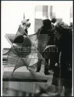 cca 1975 Zsigri Oszkár (1933-?) budapesti fotóművész hagyatékából 3 db vintage fénykép, egyik aláírt...