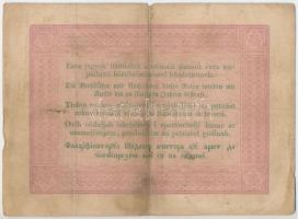 1848. 5Ft "Kossuth bankó" vörösbarna nyomat T:III- kis szakadás
Adamo G109