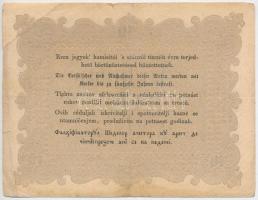 1848. 10Ft "Kossuth bankó" T:III,III- kis szakadás
Adamo G111