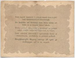 1848. 10Ft "Kossuth bankó" T:III,III- szakadás
Adamo G111