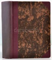 1956-1959 az Akvárium és terrárium folyóirat 1-4. évfolyam számai, egybekötve, félvászon kötésben