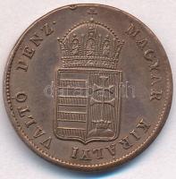 1848. 1kr Cu T:1-,2 ph.
Adamo B1