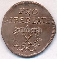 1706. X Poltura Cu hamisítványa "Rákóczi Ferenc" T:2