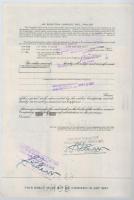 Amerikai Egyesült Államok 1961-1978. 10db-os vegyes részvény tétel, benne "Rayonier Incorporate...