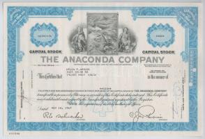 Amerikai Egyesült Államok 1952-1982. 10db-os vegyes részvény tétel, benne "Hospital Corporation...