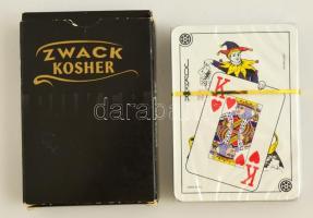 Zwack Kosher Texas Holdem pókerkártya, bontatlan csomagolásban