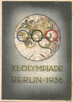 1936 XI. Olympiade Berlin / Summer Olympics in Berlin + International Leipziger Messe So. Stpl(tear)