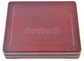 Mágneszáras fa díszdoboz, 12 férőhellyel klf éremsorozatok, illetve az érmek tanúsítványai számára. ...