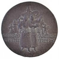 Boldogfai Farkas Sándor (1907-1970) 1940. "Kolozsvár Hazatérésének Emlékére / Budapest Székesfő...