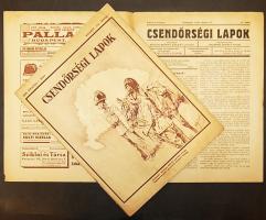 1940 Csendőrségi lapok 2 db száma