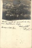 1905 Szomolnok, Schmölnitz, Smolnik; a tűzvész keletkezési helye / general view. photo (EK)