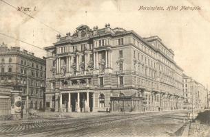 Vienna, Wien I. Morzinplatz, Hotel Metropole (wet damage)