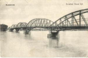 Komárom, Komárno; Erzsébet Dunai híd / bridge