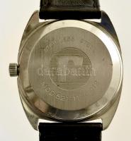 Roamer Anfibio  mechanikus, naptáras karóra szép számlappal, bőr szíjjal, szép ,működő állapotban