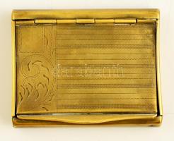 Réz cigarettatárca 8x6,5 cm