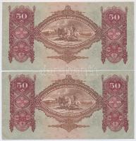 1932. 50P (2x) sorszámkövetők T:I