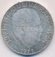 Ausztria 1971. 50Sch Ag Julius Raab T:1-,2 Austria 1971. 50 Schilling Ag Julius Raab C:AU,XF Krause KM#2911