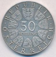 Ausztria 1968. 50Sch Ag "50 éves a Köztársaság" T:1-,2
Austria 1968. 50 Schilling Ag &quo...